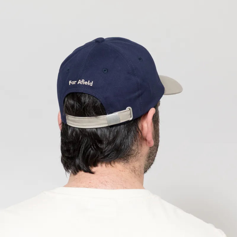 Far Afield Everything Is Great Carlos Cap Navy Sand-2