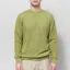 Far Afield Crochet Crewneck Jumper Green