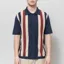 Far Afield Velzy Simple Stripe Knit Shirt Navy