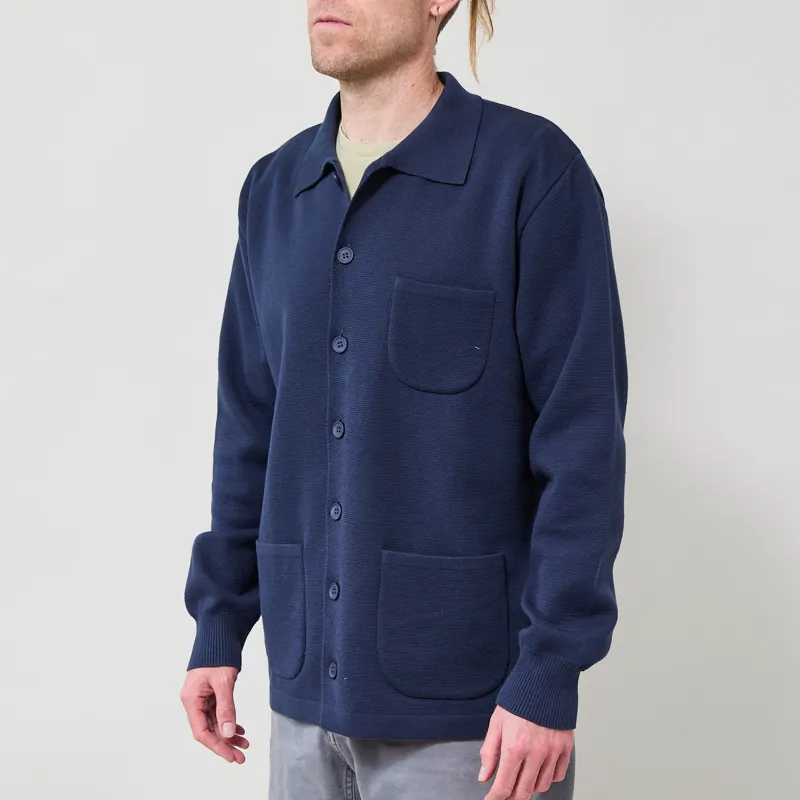 Far Afield Station Cardigan Navy-1
