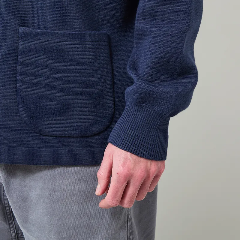 Far Afield Station Cardigan Navy-7