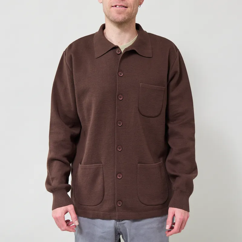 Far Afield Station Cardigan Brown