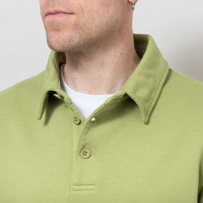 Far Afield Mondo Rugby Sweatshirt Green-3