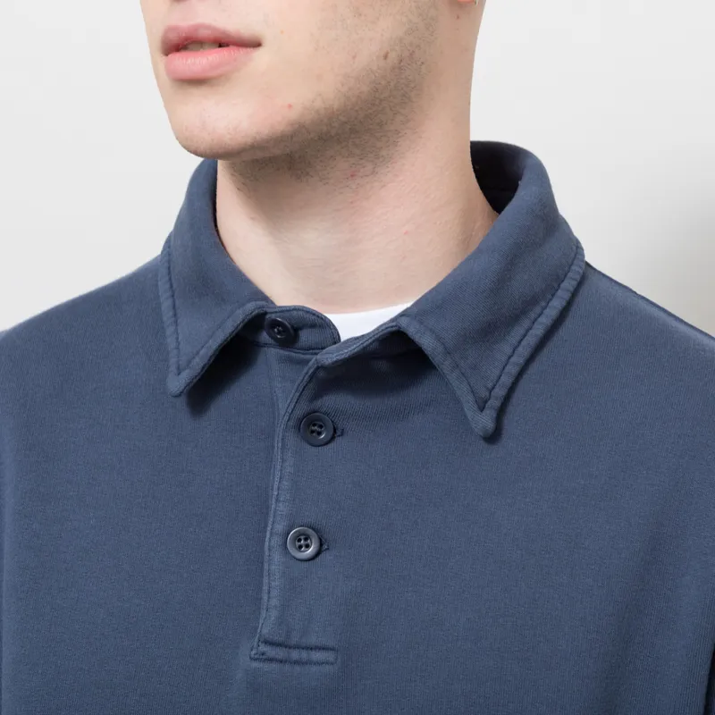 Far Afield Mondo Rugby Sweatshirt Blue-3