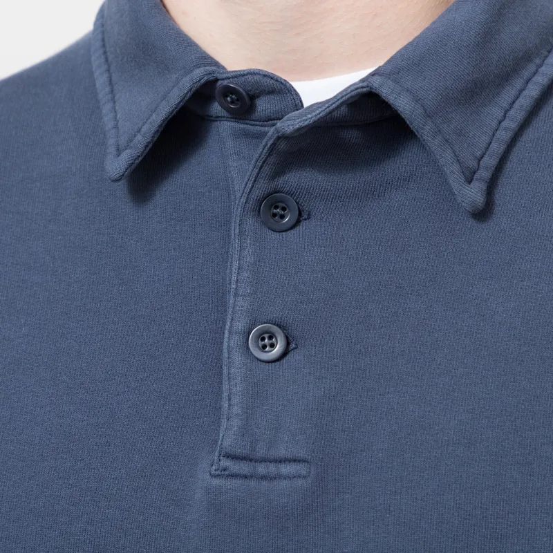 Far Afield Mondo Rugby Sweatshirt Blue-4