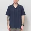 Far Afield Selleck Slub Stripe Shirt Navy