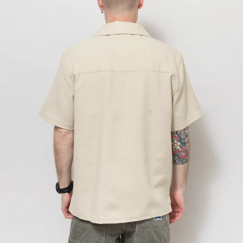 Far Afield Busey Micro Dobby Shirt Sand-2
