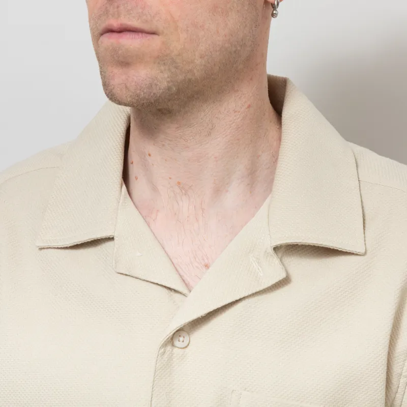 Far Afield Busey Micro Dobby Shirt Sand-3