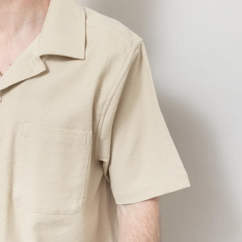 Far Afield Busey Micro Dobby Shirt Sand-5