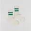 Far Afield Simple Stripe Socks Sand