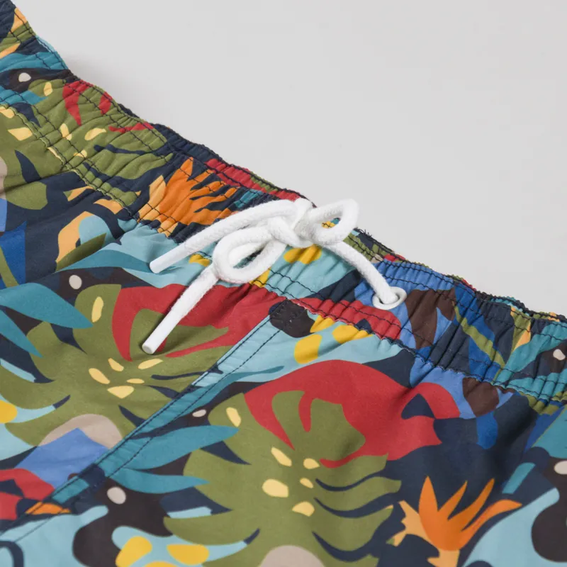 Far Afield Printed Swimshorts Abstract Foliage-4