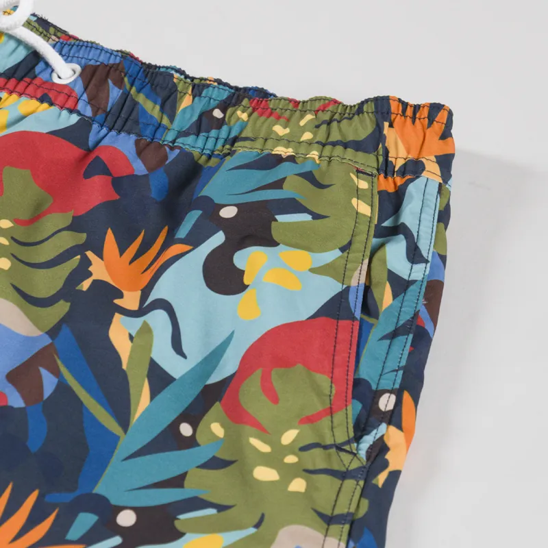 Far Afield Printed Swimshorts Abstract Foliage-5