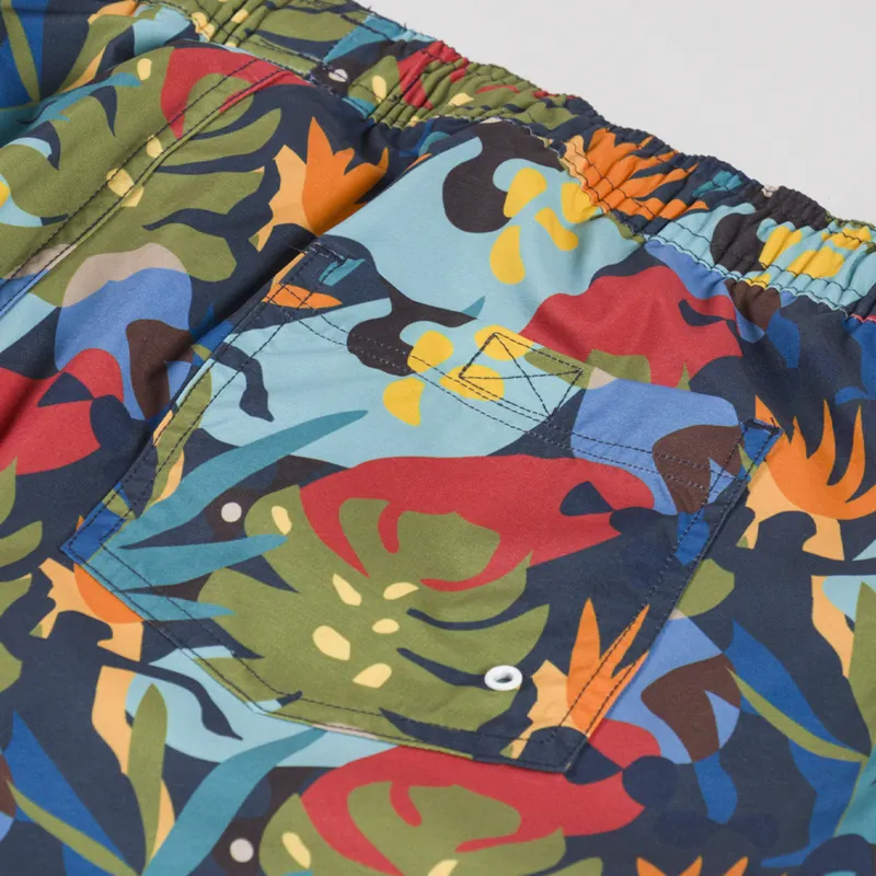 Far Afield Printed Swimshorts Abstract Foliage-6