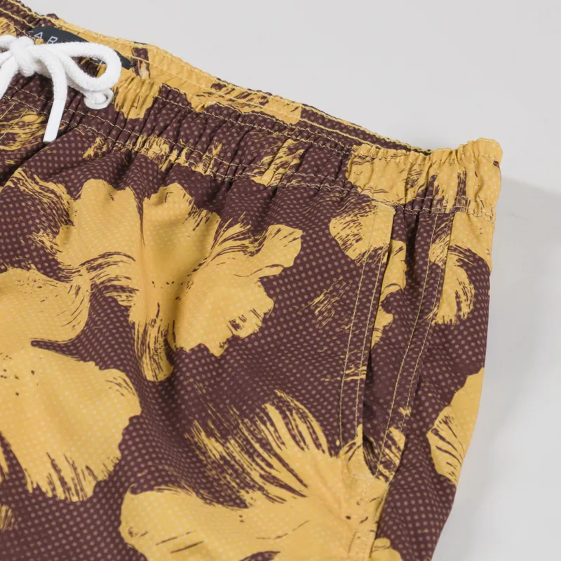 Far Afield Printed Swimshorts Pixel Floral-2