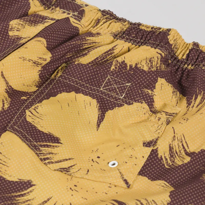 Far Afield Printed Swimshorts Pixel Floral-5