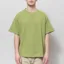 Far Afield Edmund T Shirt Green Garment Dyed