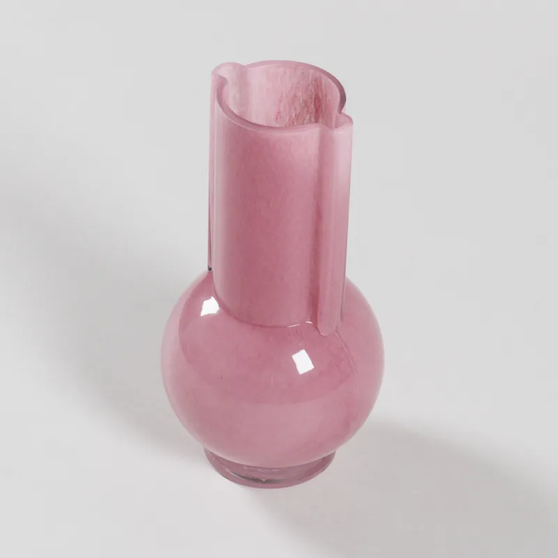 HKLIVING Glass Vase Flamingo Pink-2