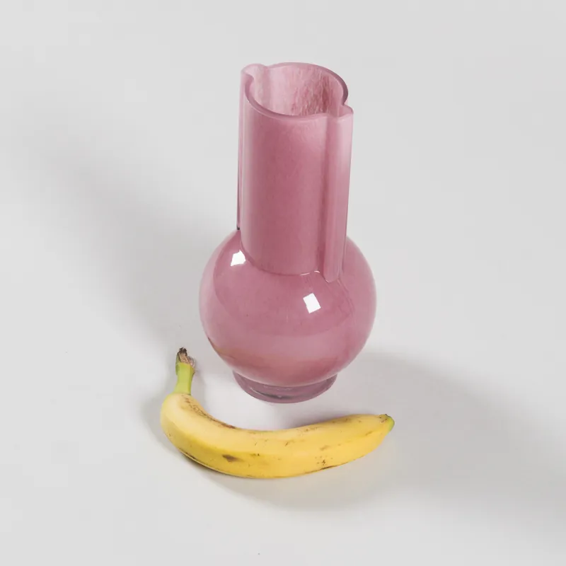 HKLIVING Glass Vase Flamingo Pink-3