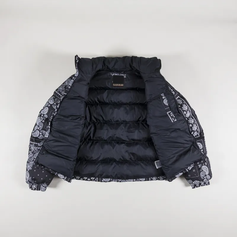 Napapijri Holiday Winter Down Jacket Black Bandana-1