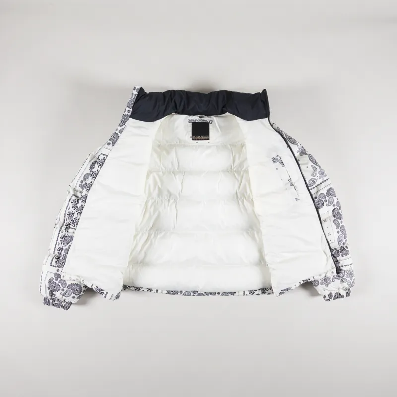 Napapijri Holiday Winter Down Jacket White Bandana-1
