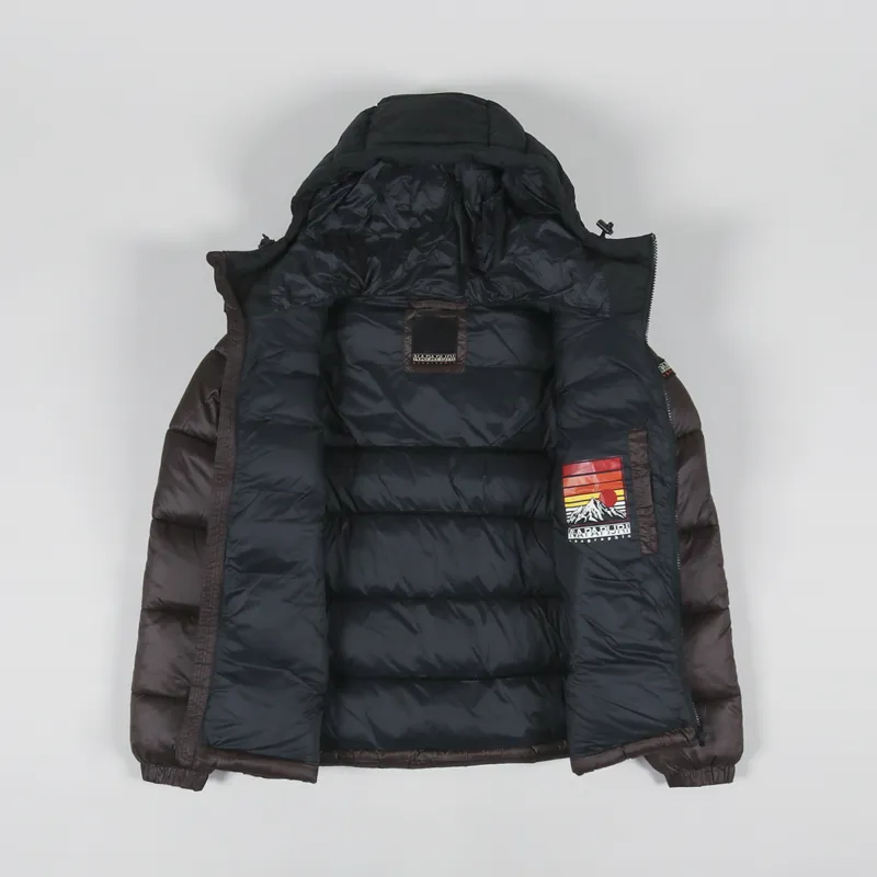 Napapijri Hornelen Jacket Brown Ebony-1