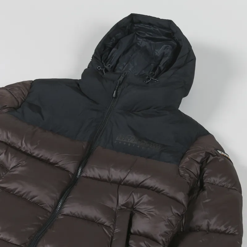 Napapijri Hornelen Jacket Brown Ebony-3