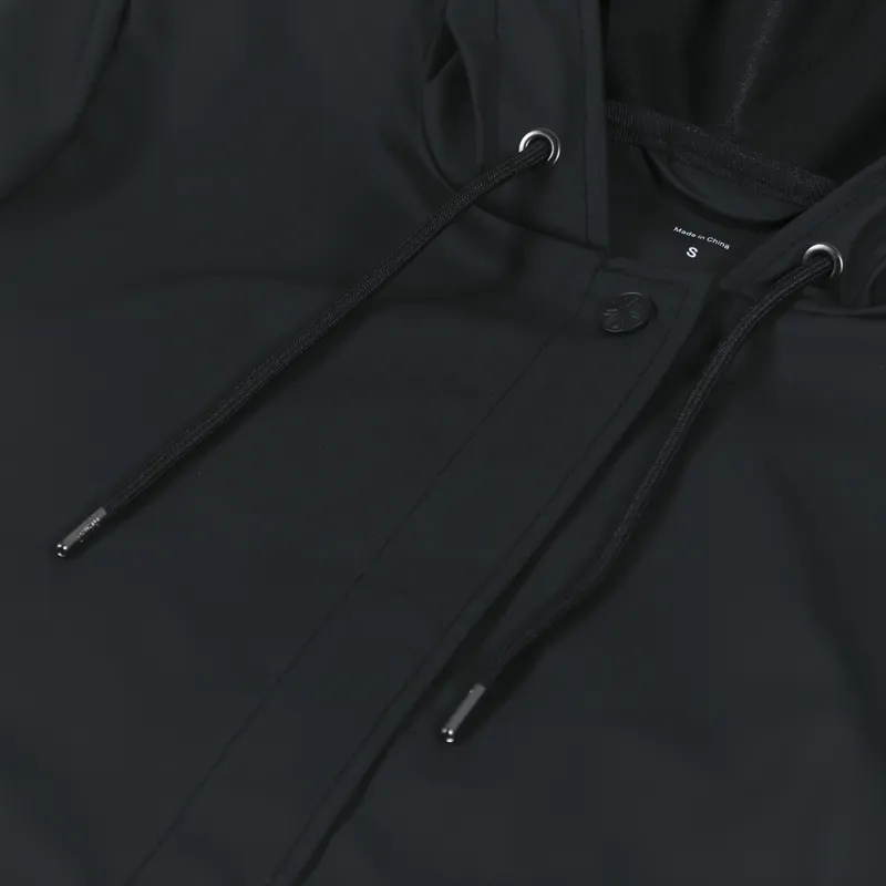 Rains Womens A-line Jacket Black-11