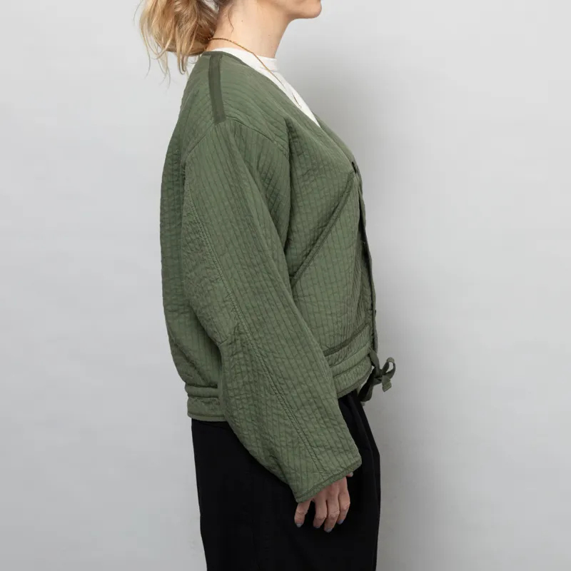 Girls Of Dust Womens Reactor Jacket Armor Cotton Lichen-5