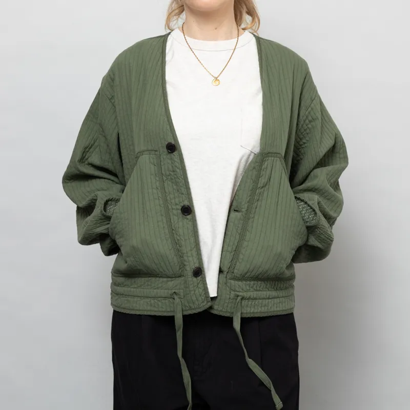 Girls Of Dust Womens Reactor Jacket Armor Cotton Lichen-1