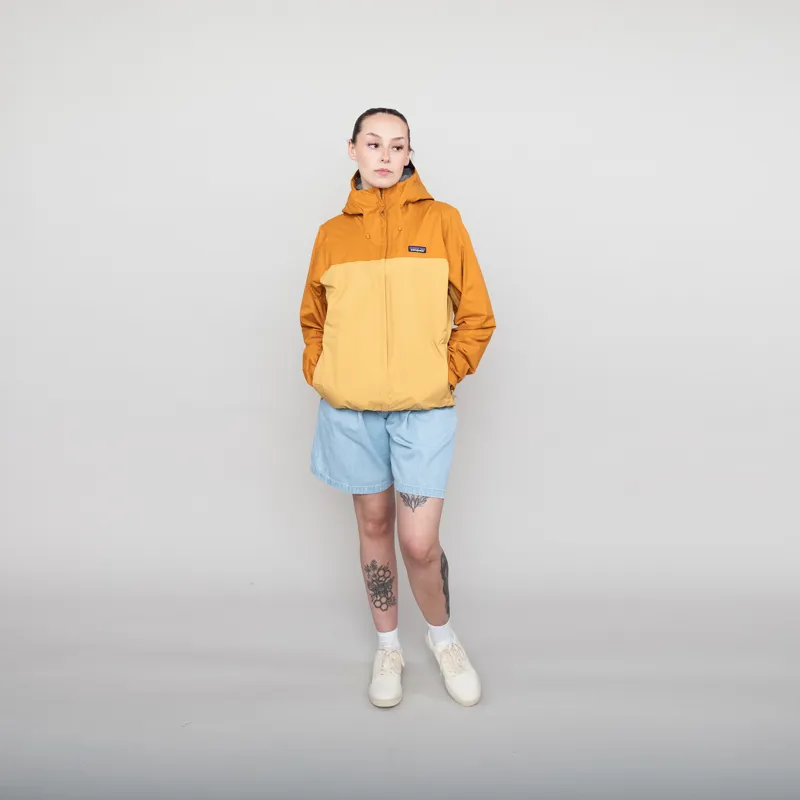 Patagonia Womens Torrentshell 3L Jacket Pufferfish Gold-3