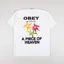 Obey A Piece Of Heaven T Shirt White