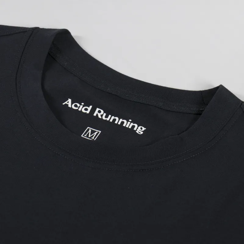Acid Running Good Pace T Shirt Black-4