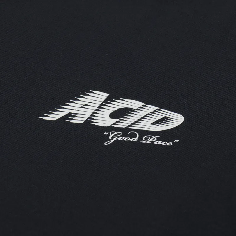 Acid Running Good Pace T Shirt Black-7
