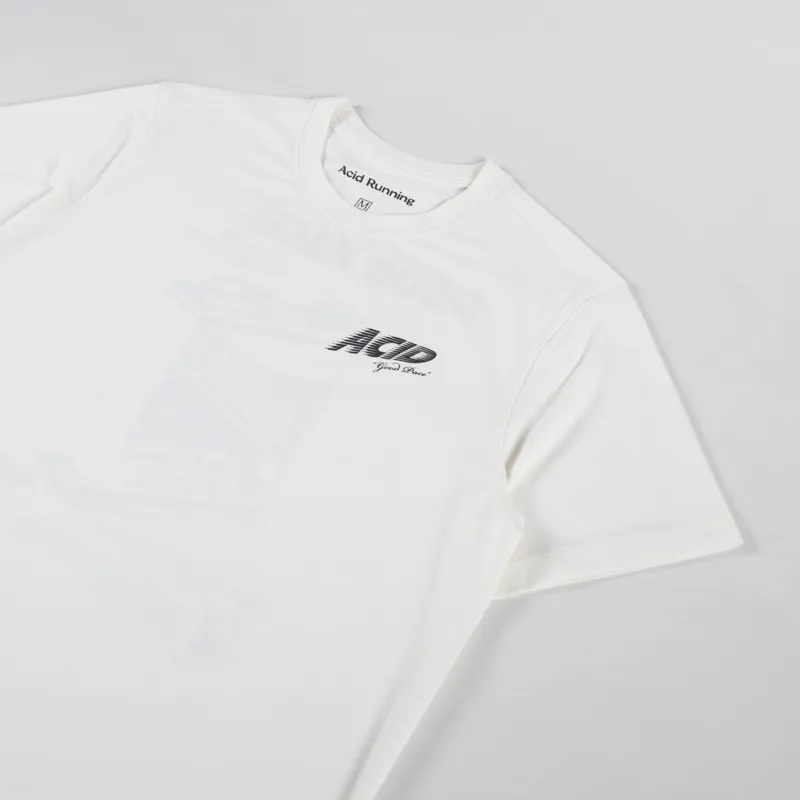 Acid Running Good Pace T Shirt Bone-3