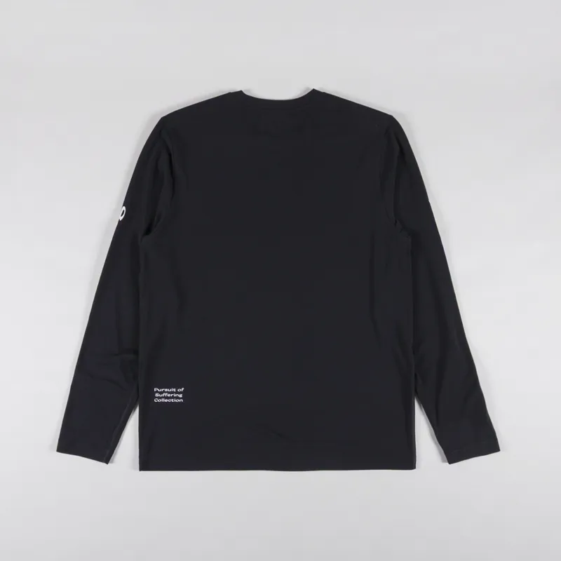 Acid Running Long Sleeve T Shirt Black-1