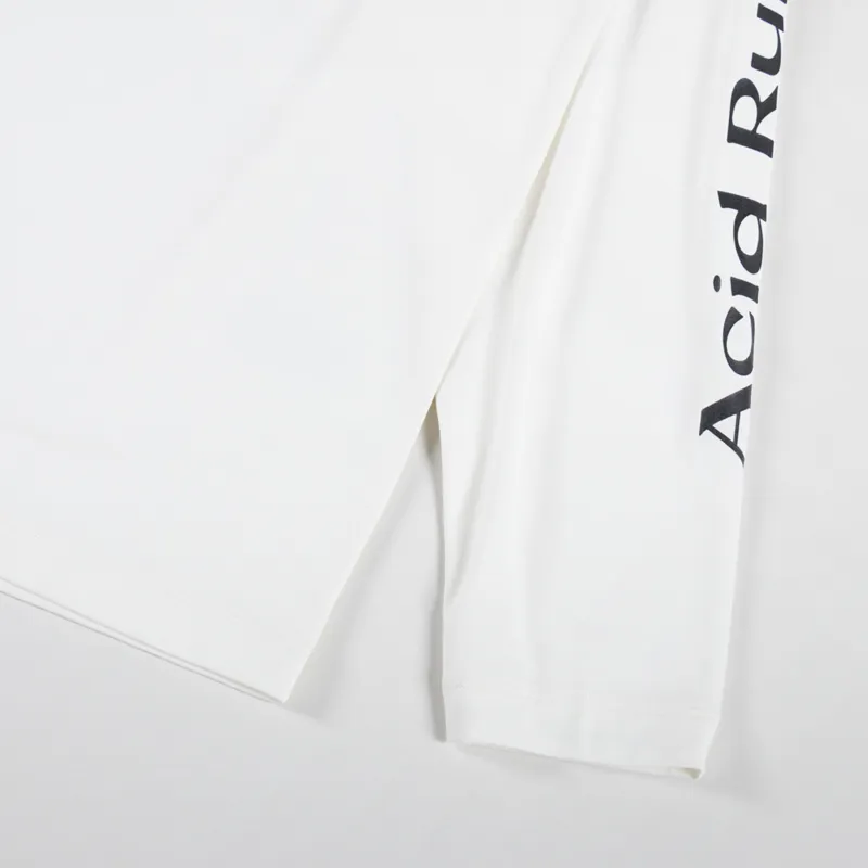 Acid Running Long Sleeve T Shirt Bone-9