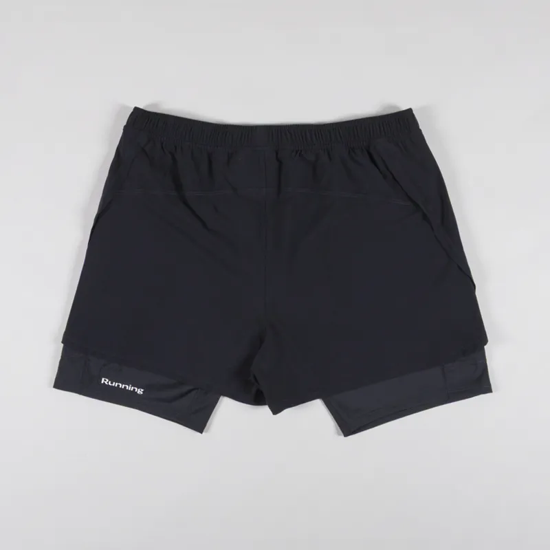 Acid Running 2-in-1 Shorts Black-1