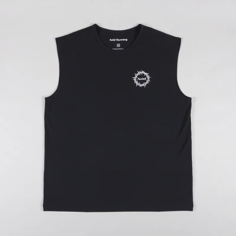 Acid Running Good Fight Tank Black-1