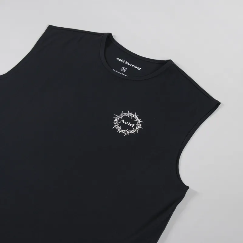 Acid Running Good Fight Tank Black-3