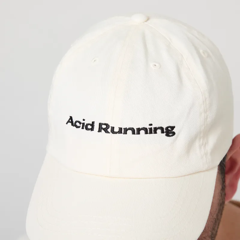 Acid Running Logo Cap Bone-3