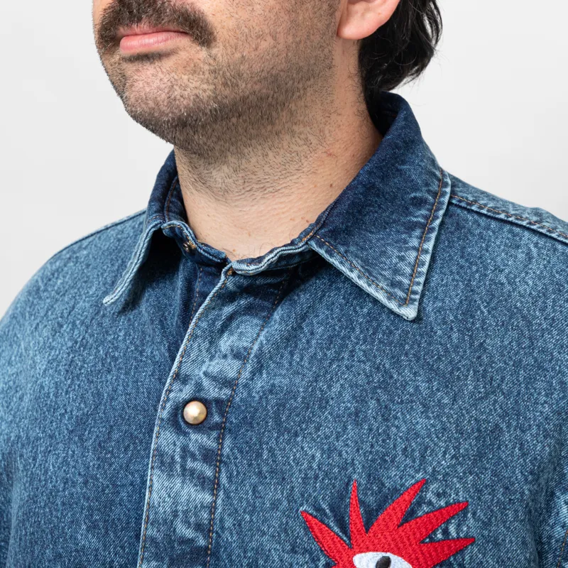 Kaotiko Chaqueta Denim Jacket Tricky Love-6