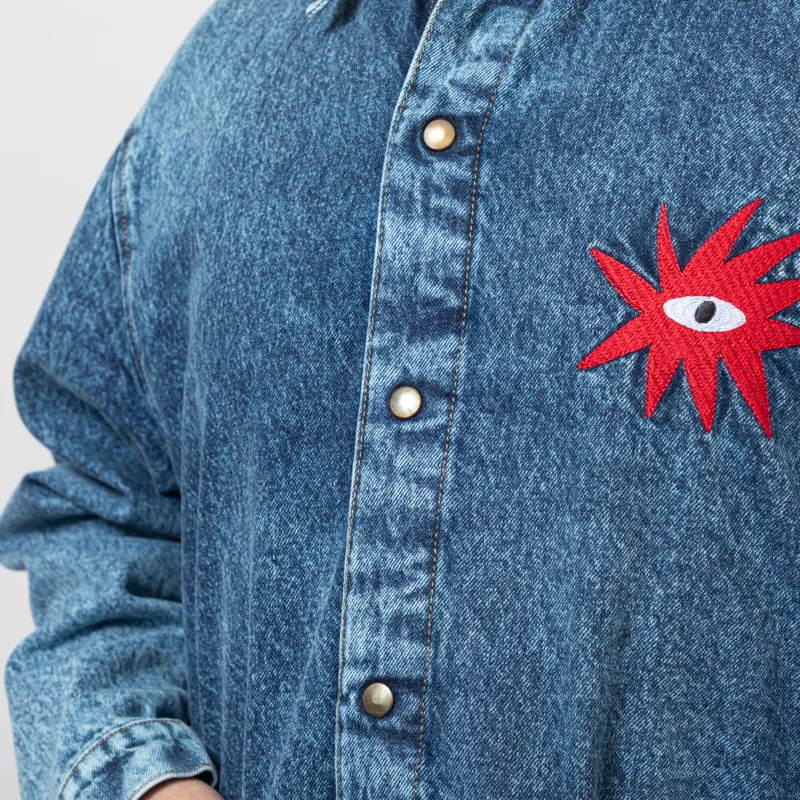 Kaotiko Chaqueta Denim Jacket Tricky Love-7