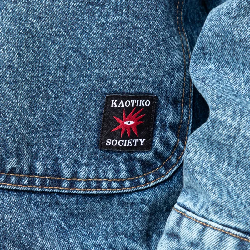 Kaotiko Chaqueta Denim Jacket Tricky Love-10