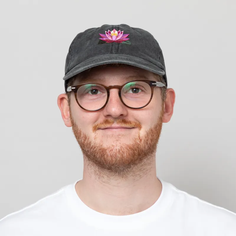 Kaotiko Dalian Cap Washed Black-1