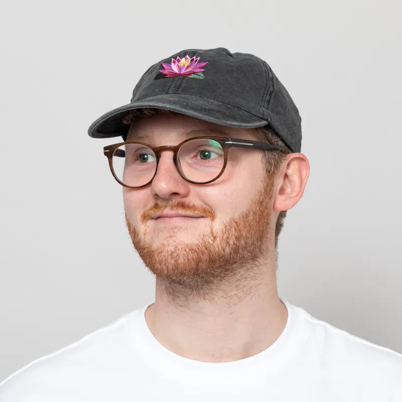 Kaotiko Dalian Cap Washed Black