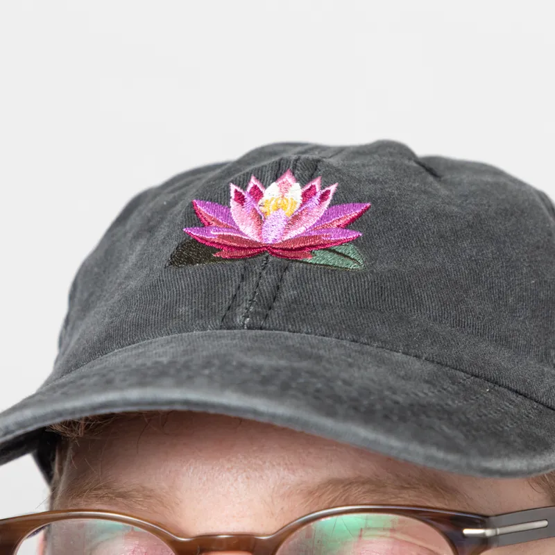 Kaotiko Dalian Cap Washed Black-3