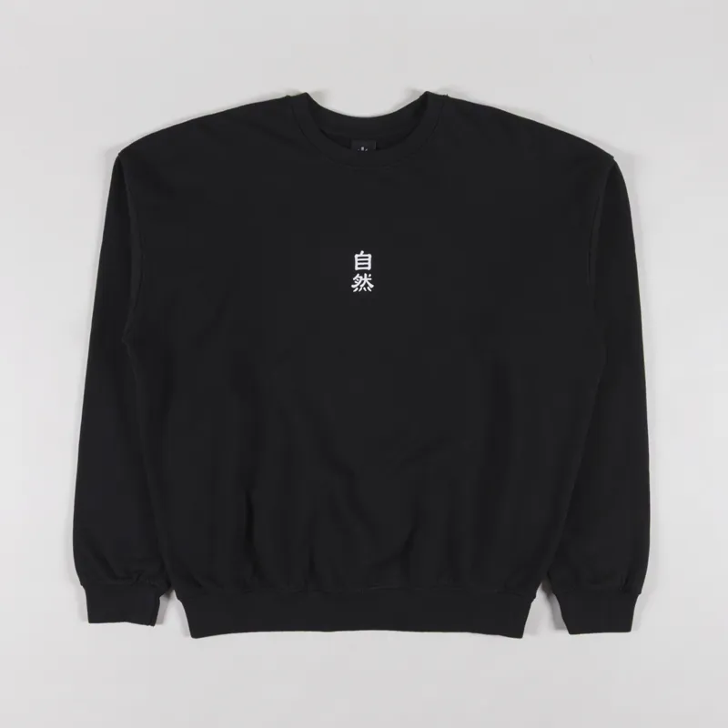 Kaotiko Washed Blood of China Sweatshirt Black-1