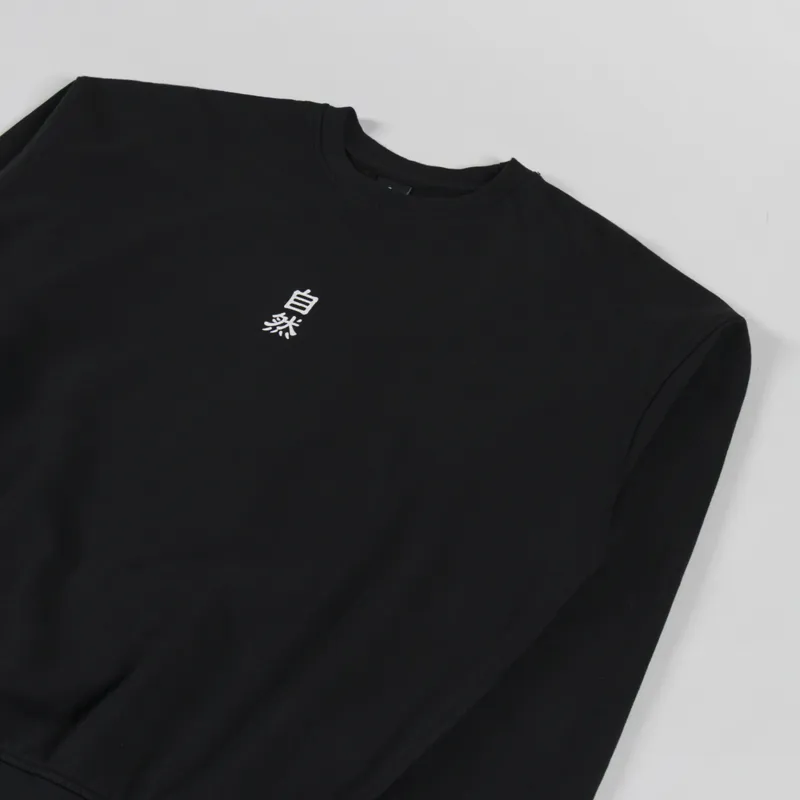 Kaotiko Washed Blood of China Sweatshirt Black-3