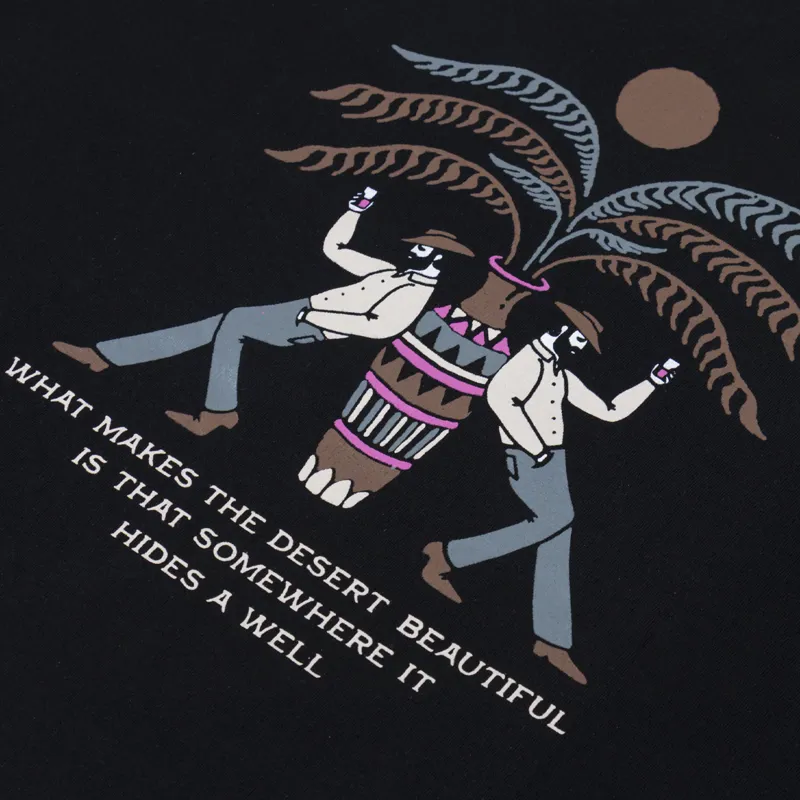 Kaotiko Mezcal West T Shirt Black-4