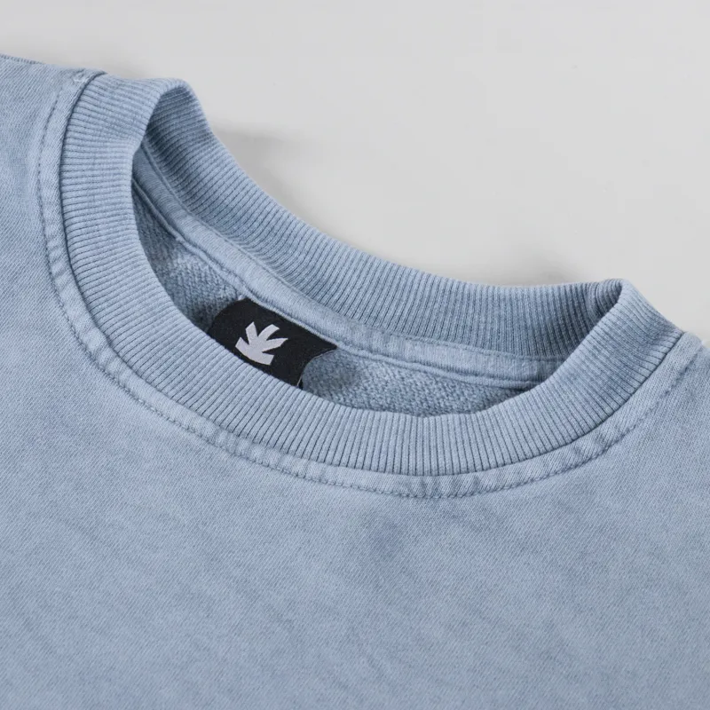 Kaotiko Washed Lotus Sweatshirt Steel-2